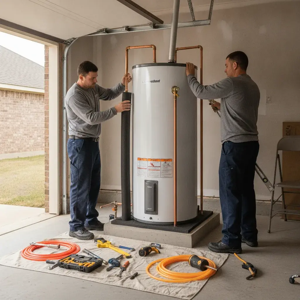 Water Heater Installation in Terrell, TX